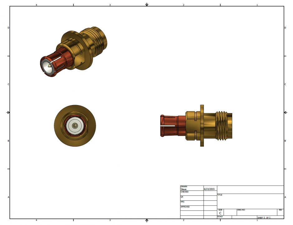 Blind and SelfCentering Connectors TED Manufacturing Corporation